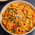 One-Pot-Creamy-Tomato-Orzo-Recipe