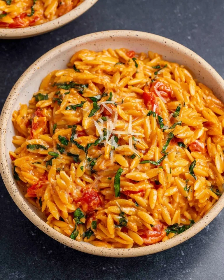One-Pot-Creamy-Tomato-Orzo-Recipe