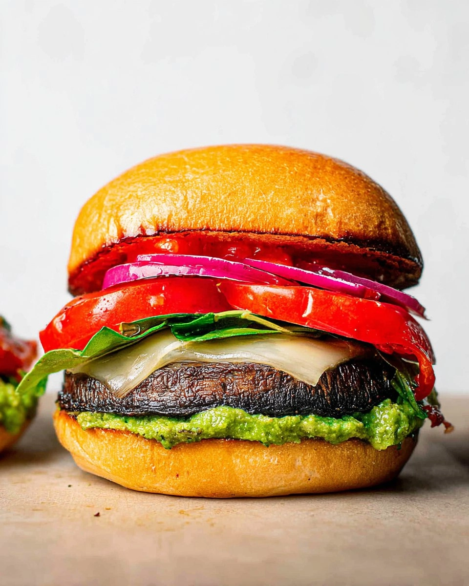 Portobello Mushroom Burgers