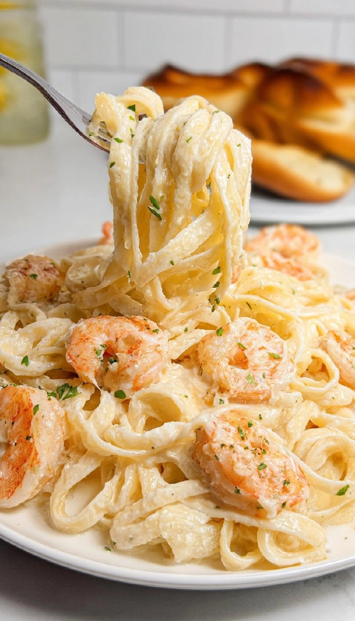 Shrimp Alfredo Pasta 127 Shrimp Alfredo Pasta