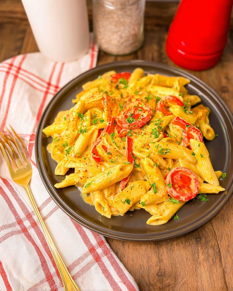 Slow Cooker Fajita Pasta