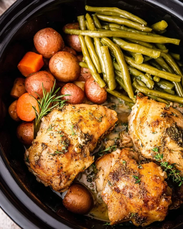 Slow-Cooker-Garlic-Butter-Chicken-and-Vegetables-Recipe