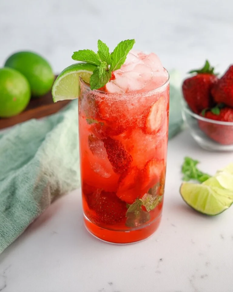 Virgin-Strawberry-Mojito-Mocktail-Recipe