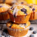 Almond Flour Lemon Blueberry Muffins (Paleo, Soft & Moist) 136 Almond-Flour-Lemon-Blueberry-Muffins-Paleo-Soft-Moist-Recipe