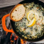 Campfire Spinach Artichoke Dip 66 Campfire-Spinach-Artichoke-Dip-Recipe