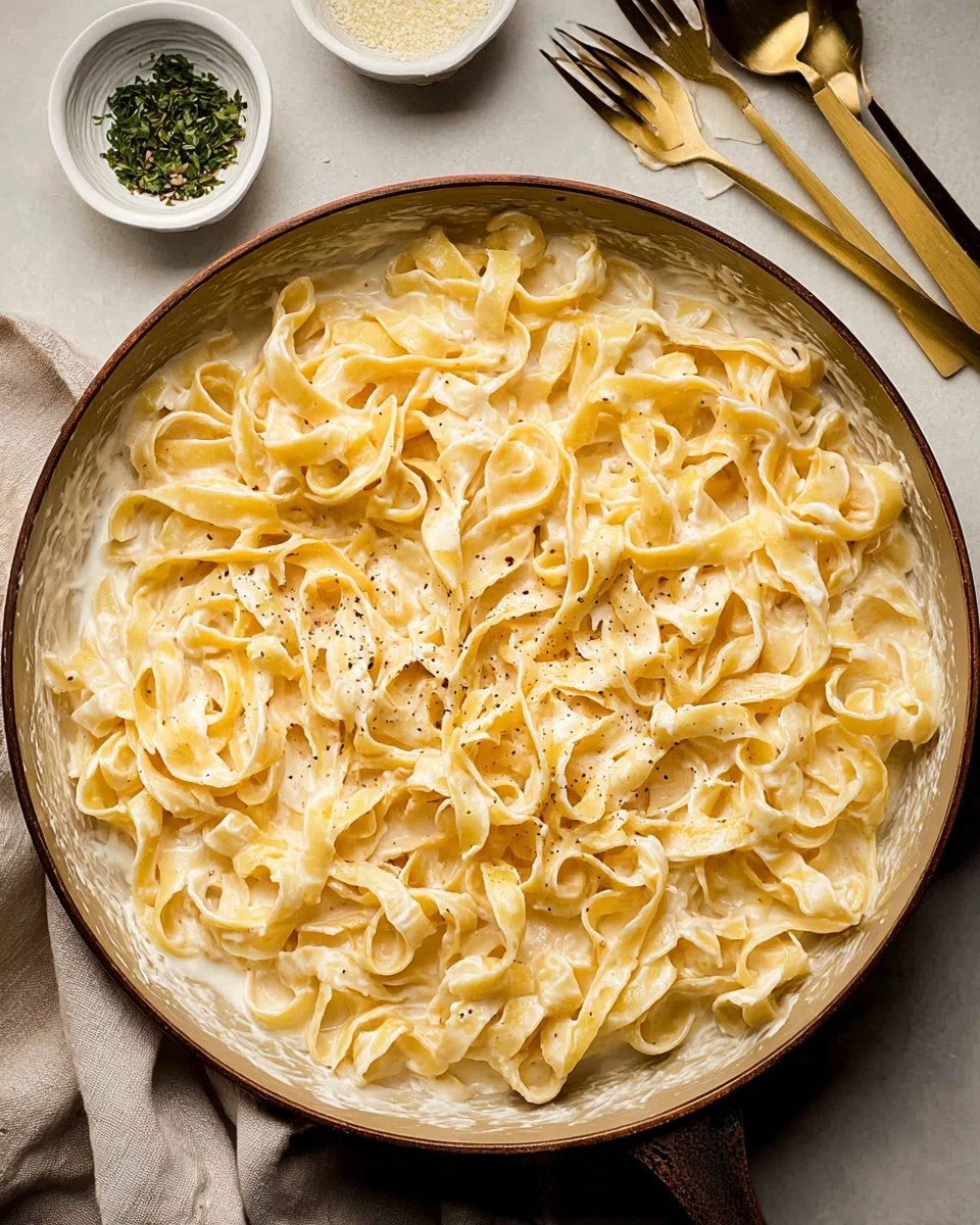 Cottage Cheese Alfredo (High Protein Pasta)