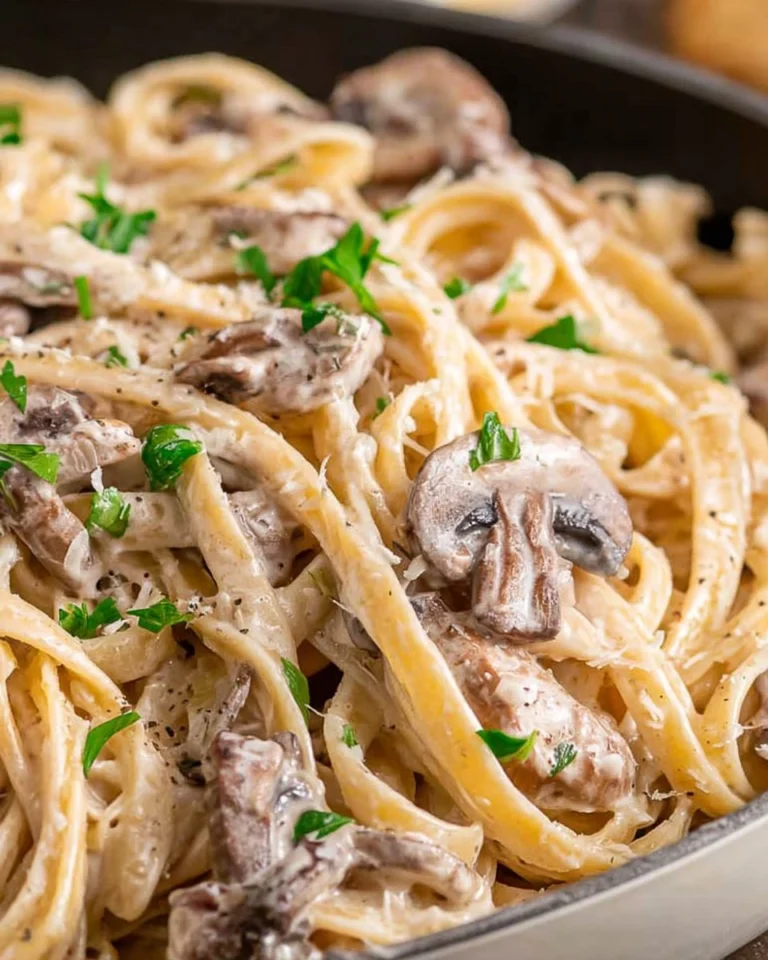 Creamy-Mushroom-Pasta-Recipe