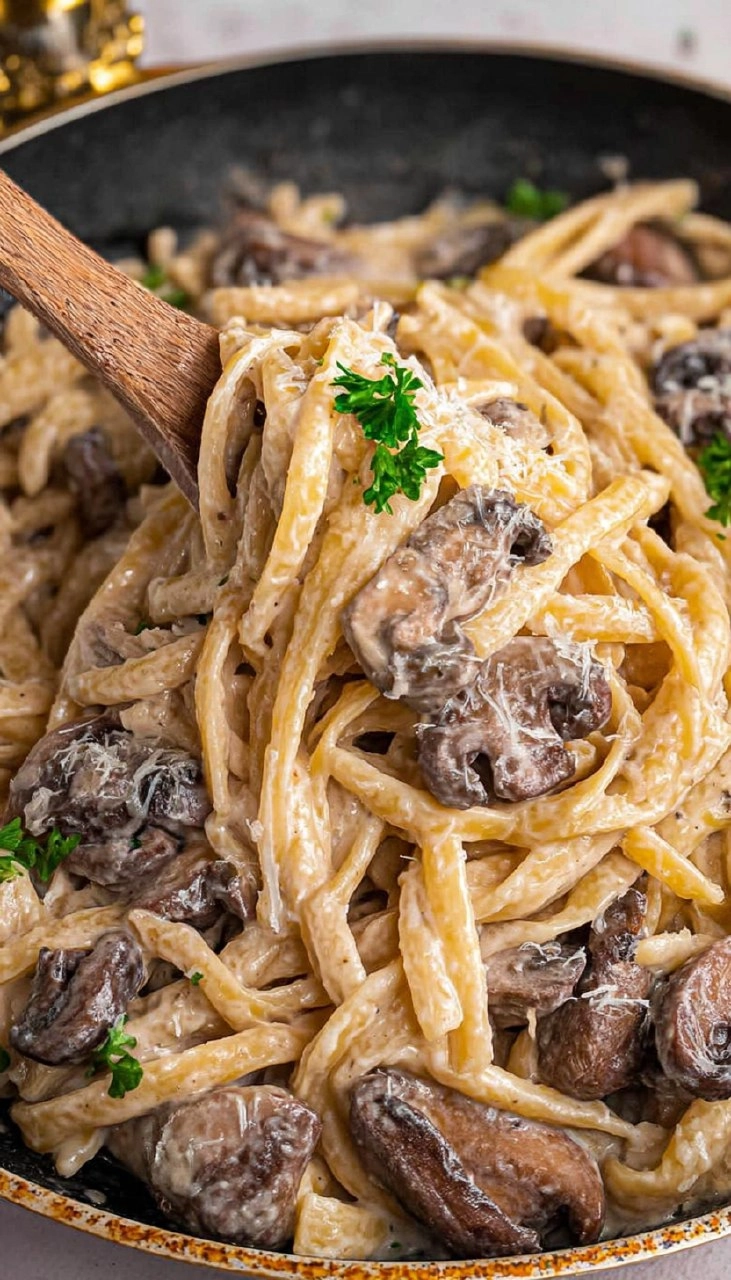 Creamy Mushroom Pasta