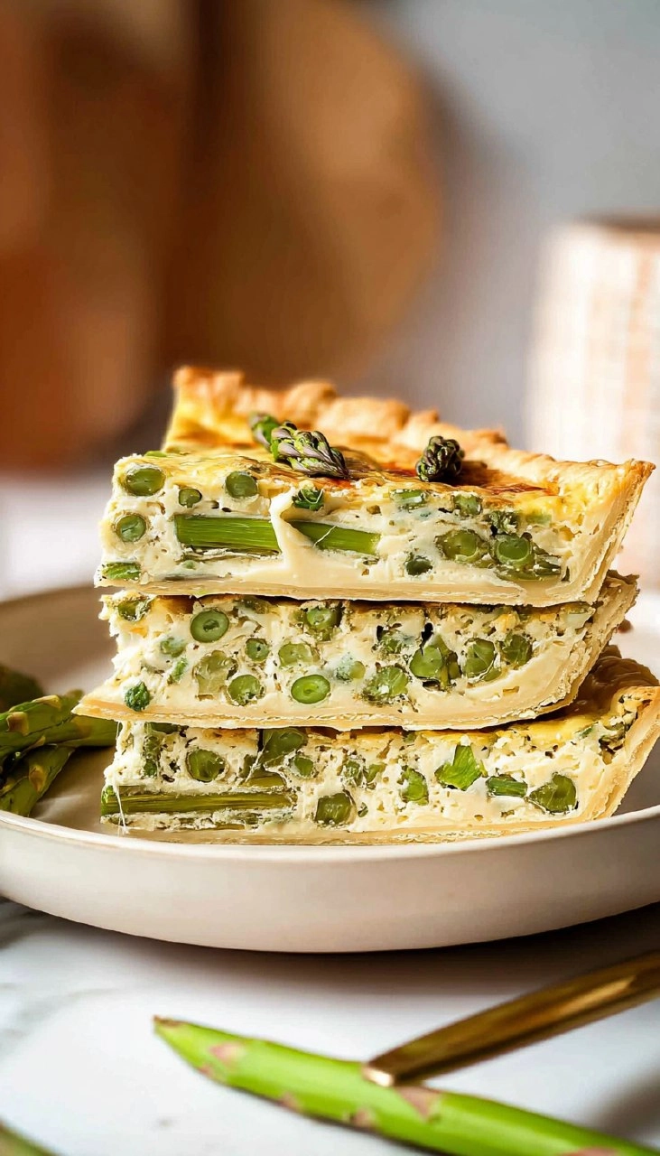 Easy Asparagus Quiche with Gruyère 95 Easy Asparagus Quiche with Gruyère