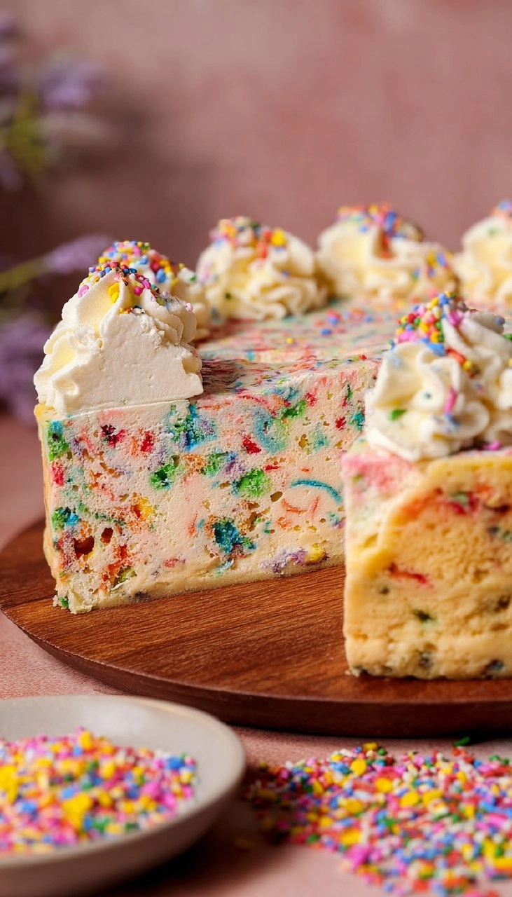 Funfetti Cake Cheesecake