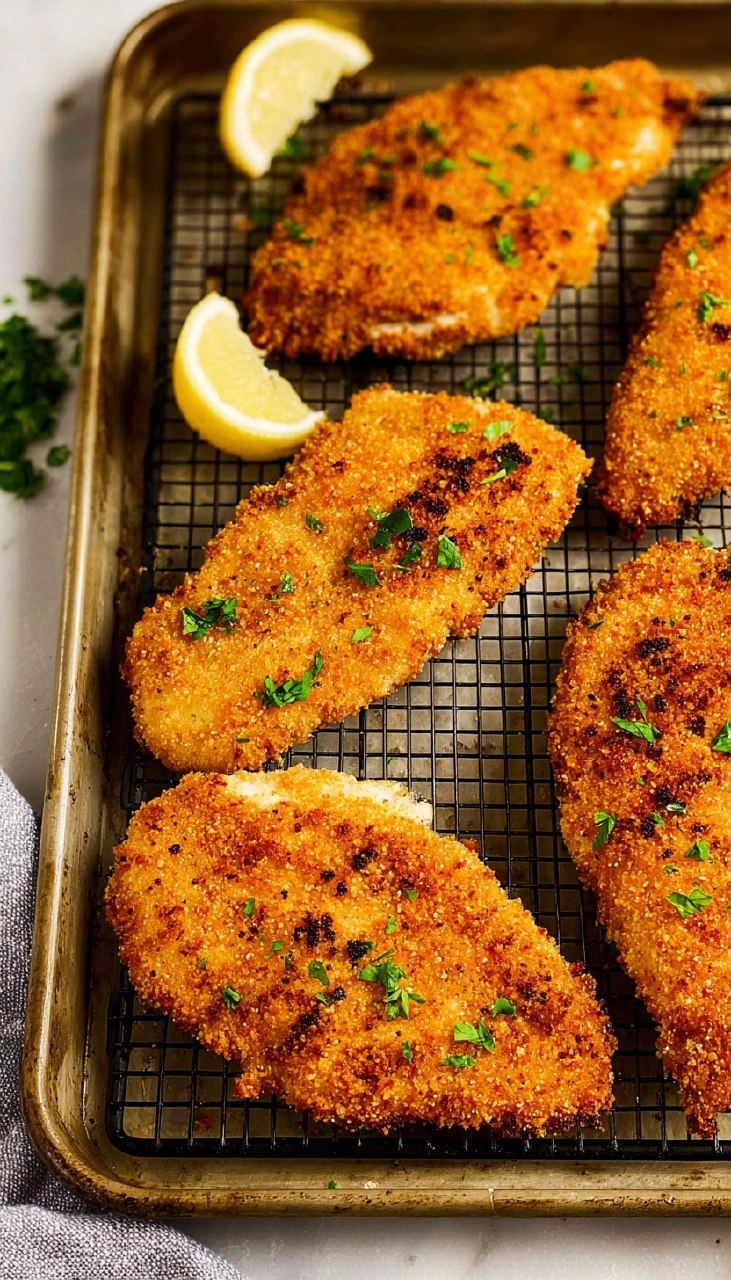 Oven Baked Chicken Cutlets