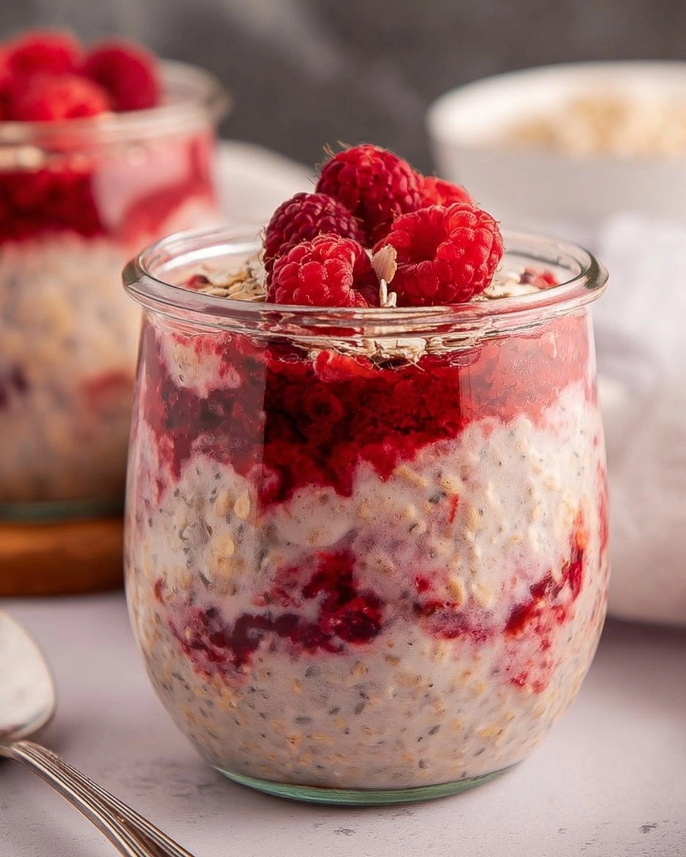Raspberry Overnight Oats