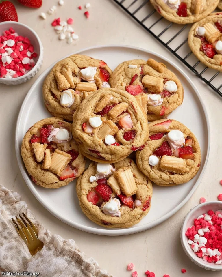 Strawberry-Cheesecake-Cookies-Recipe