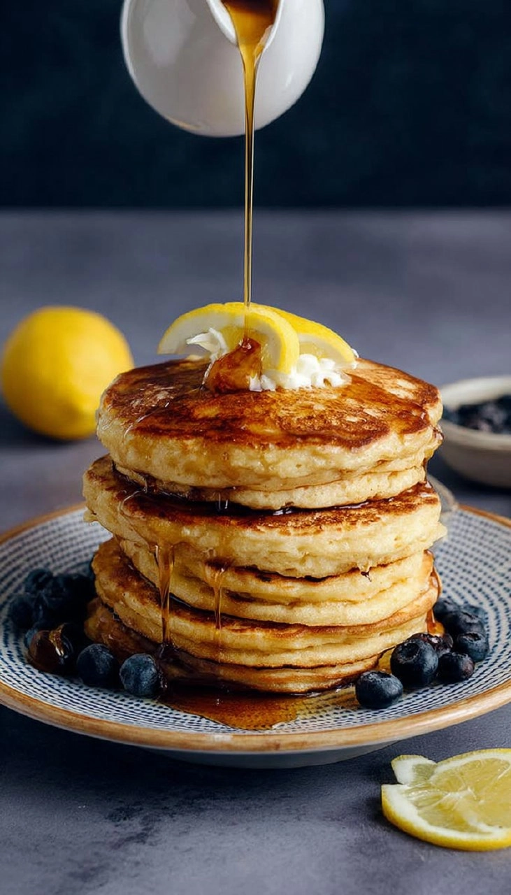 Vegan Lemon Ricotta Pancakes 135 Vegan Lemon Ricotta Pancakes