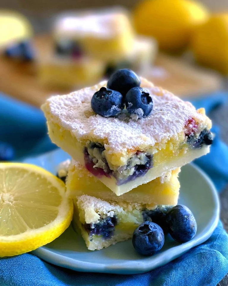 Blueberry-Lemon-Bars-Sweet-Tart-Picnic-Dessert-Squares-Recipe