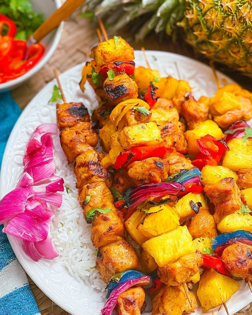 Chicken-Pineapple-Kebabs-Recipe