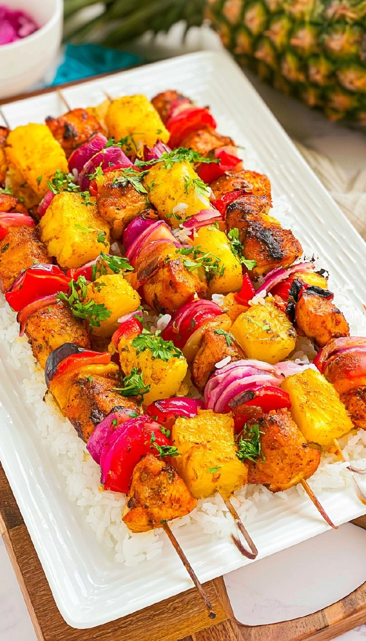 Chicken Pineapple Kebabs