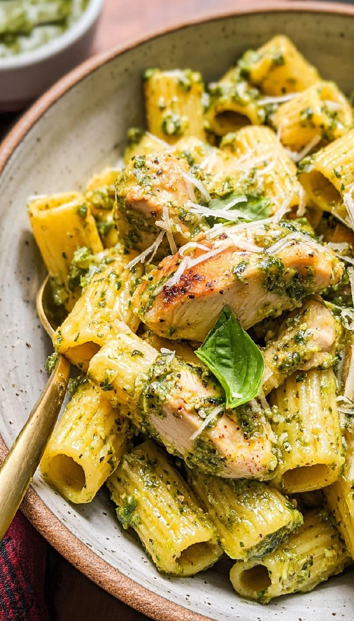 Chicken and Pesto Pasta