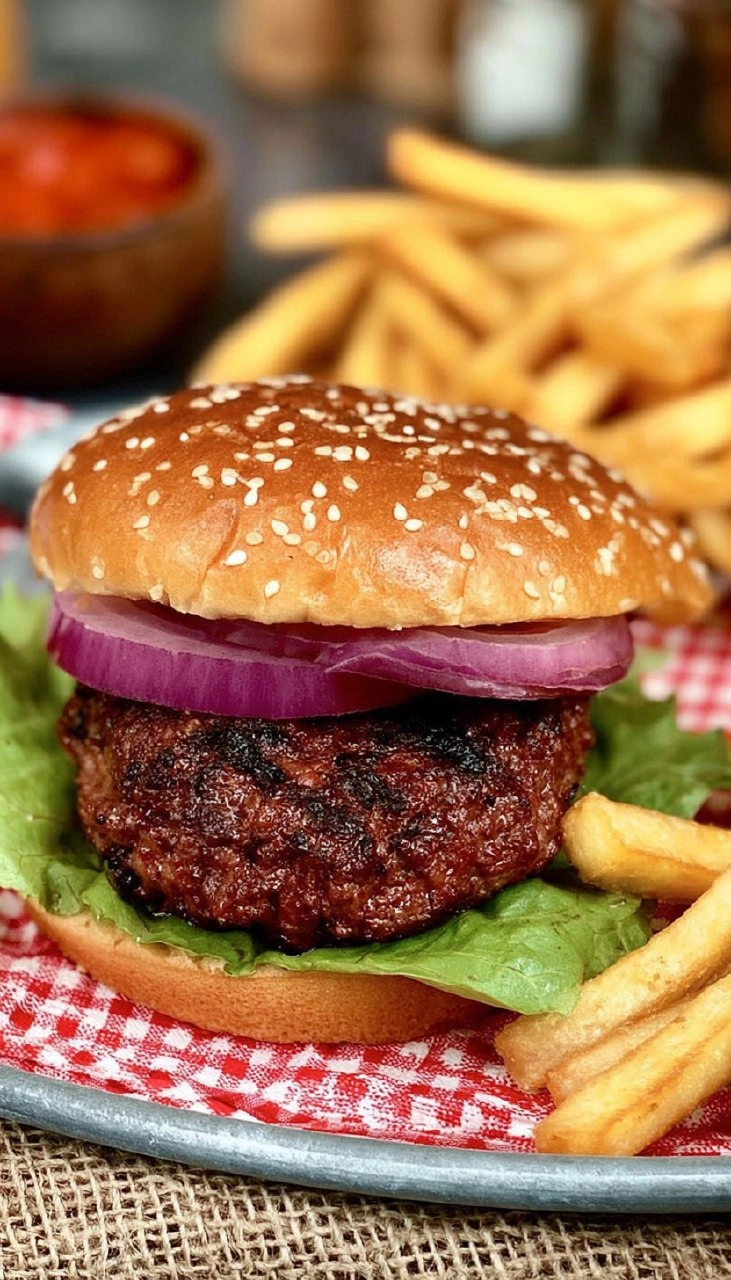 Classic Burger | Juicy Grilled Burgers for Memorial Day Cookouts