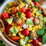 Corn-Tomato-Avocado-Salad-with-Cilantro-Lime-Vinaigrette-Recipe