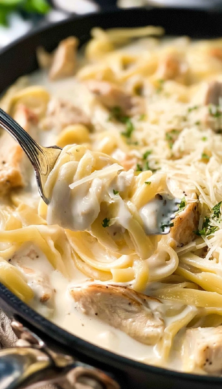 Creamy Chicken Alfredo | 30-Minute Restaurant-Style Pasta Dinner