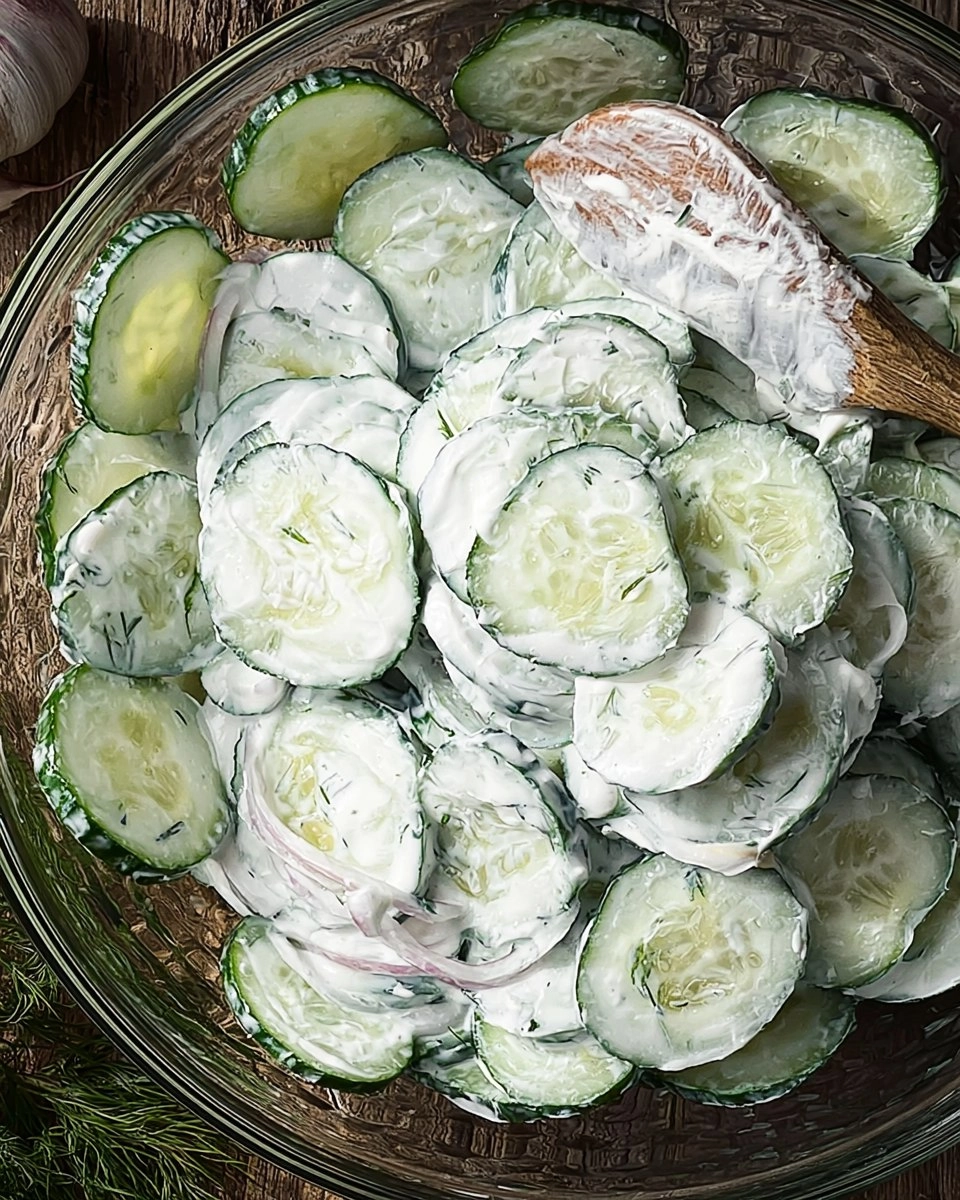 Creamy Cucumber Salad