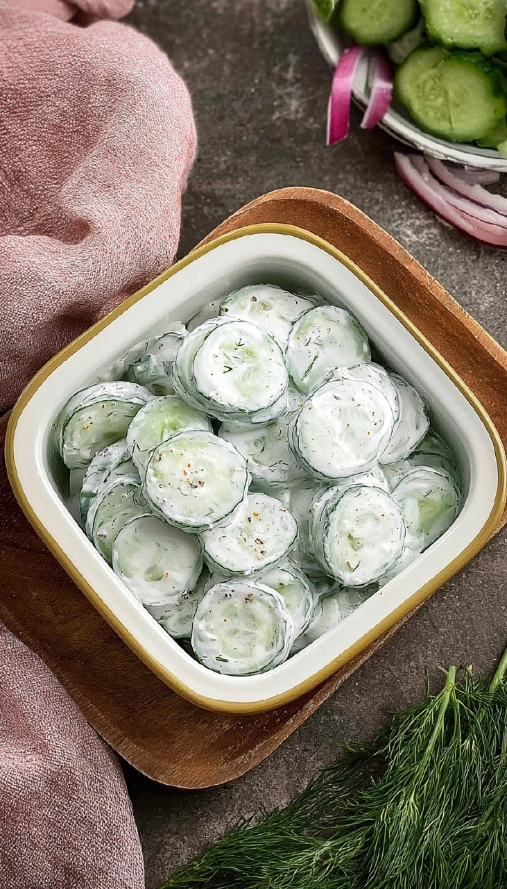 Creamy Cucumber Salad