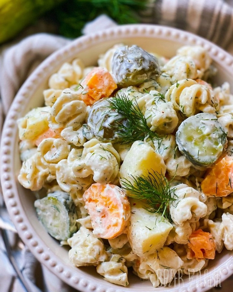 Creamy-Dill-Pickle-Pasta-Salad-Recipe