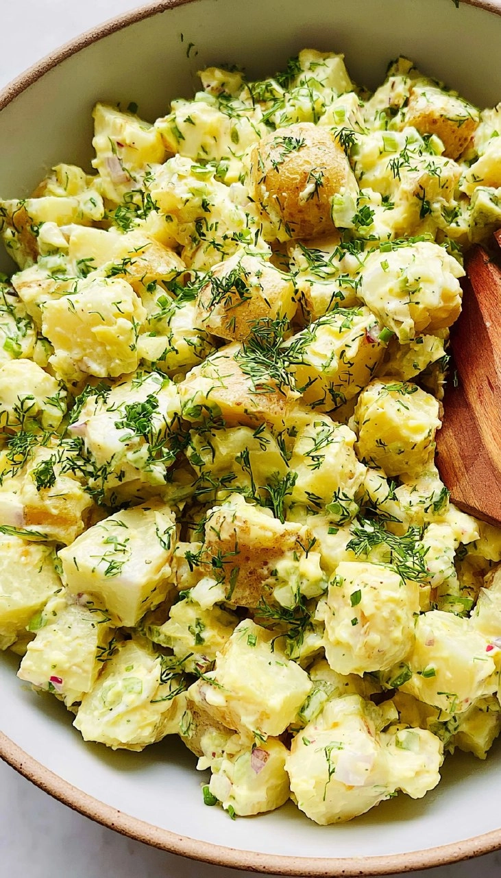 Creamy Potato Salad | Easy Make-Ahead BBQ Side Salad