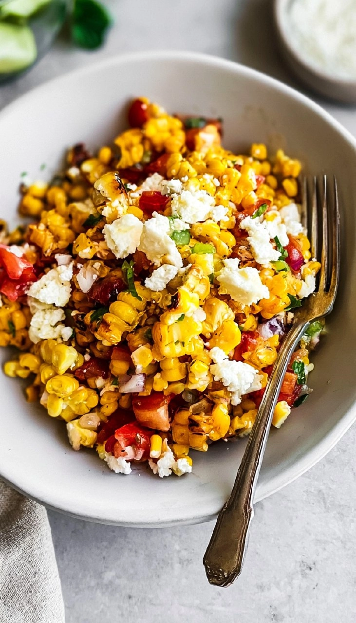 Grilled Corn Salad | Fresh Summer Cookout Side