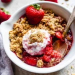 Healthy-Strawberry-Crisp-Gluten-Free-Easy-Almond-Flour-Crumble-Recipe