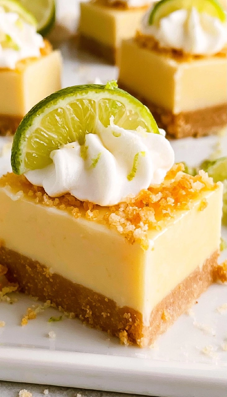 Key Lime Pie Bars