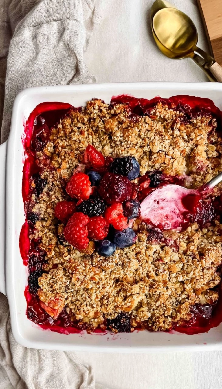 Mixed Berry Crisp
