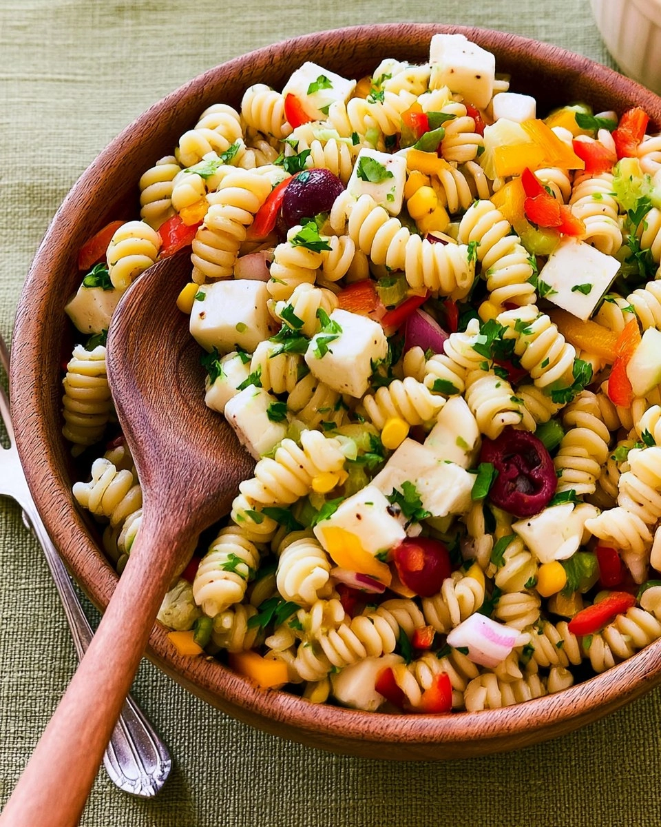 Pasta Salad | Easy Potluck Side for Cookouts and Picnics