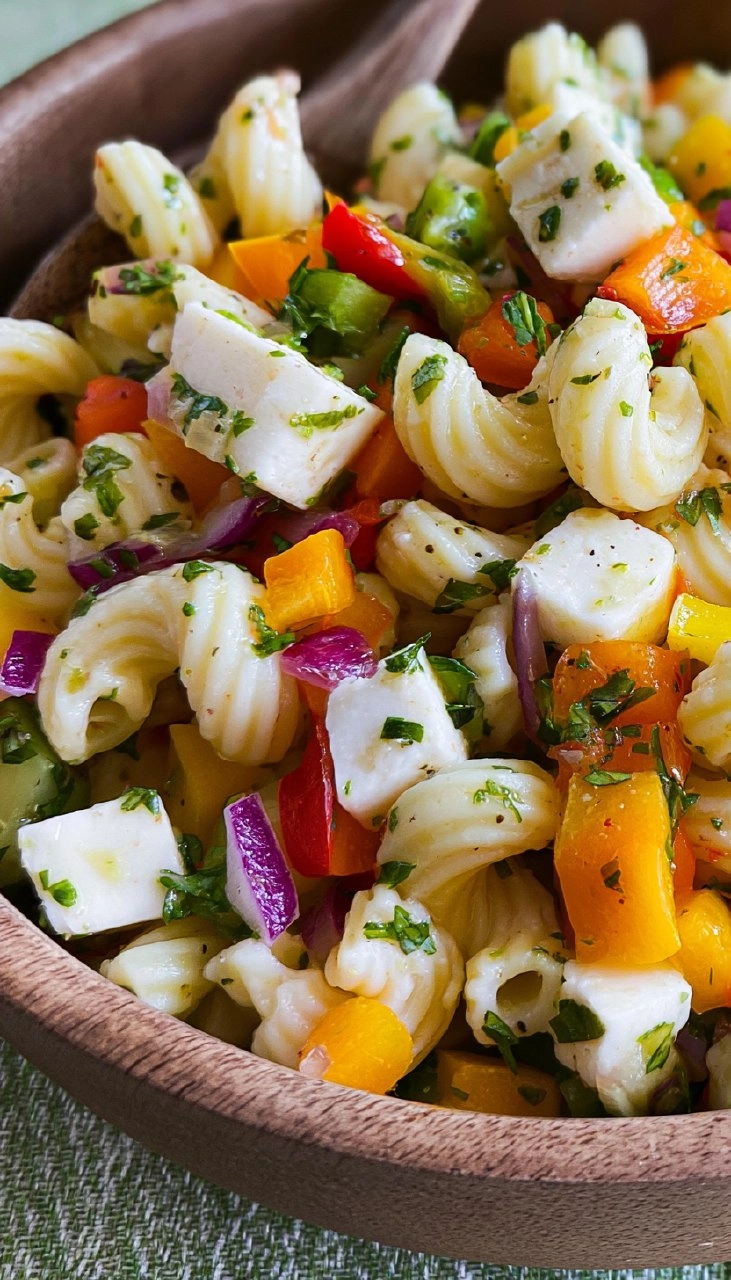 Pasta Salad | Easy Potluck Side for Cookouts and Picnics