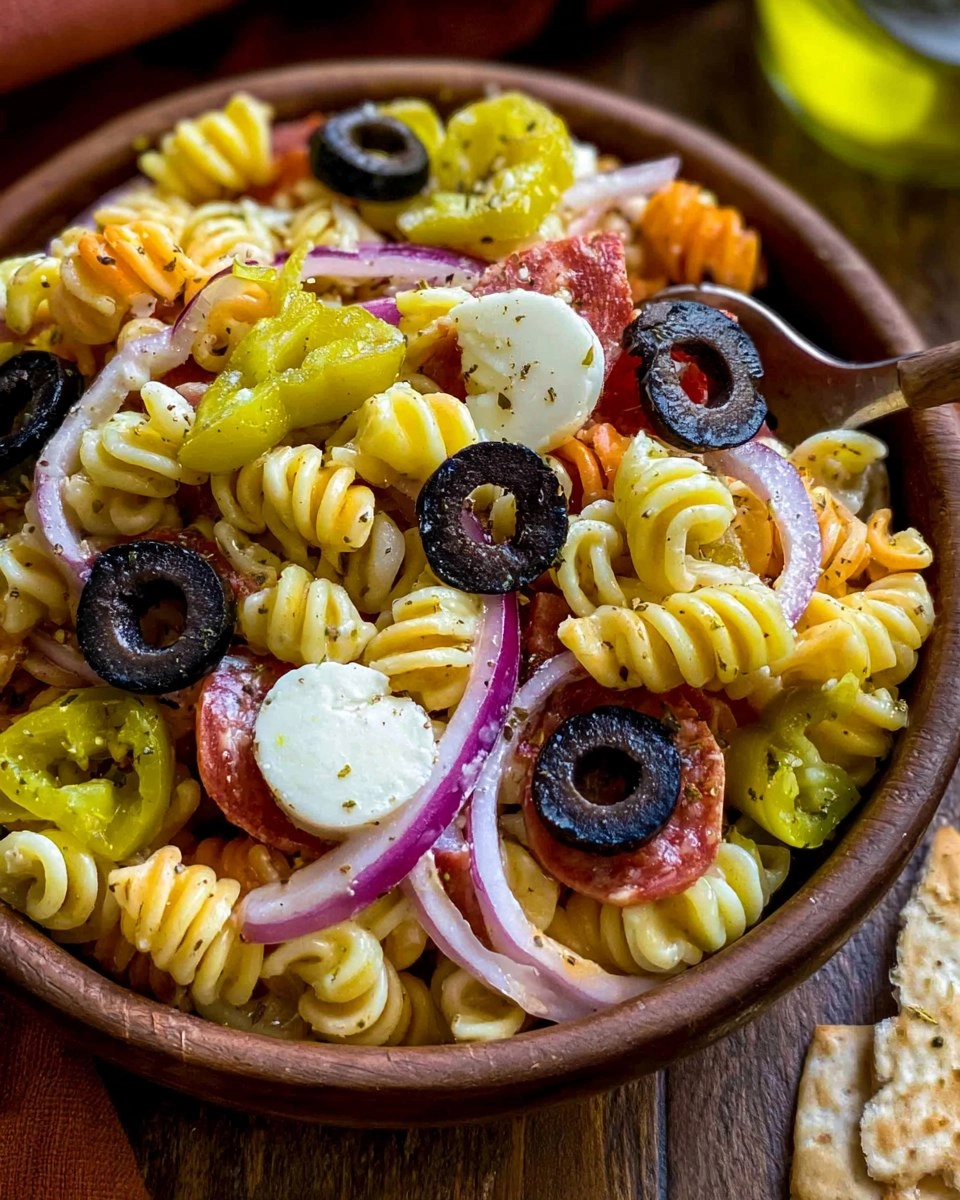 Pepperoncini Pasta Salad