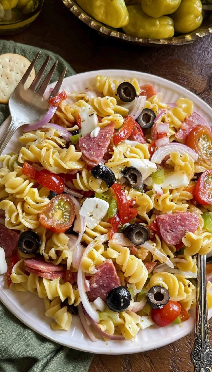 Pepperoncini Pasta Salad