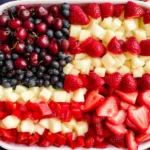 Red, White and Blue Fruit Salad | Patriotic Summer Side Dish 76 Red-White-and-Blue-Fruit-Salad-Patriotic-Summer-Side-Dish-Recipe