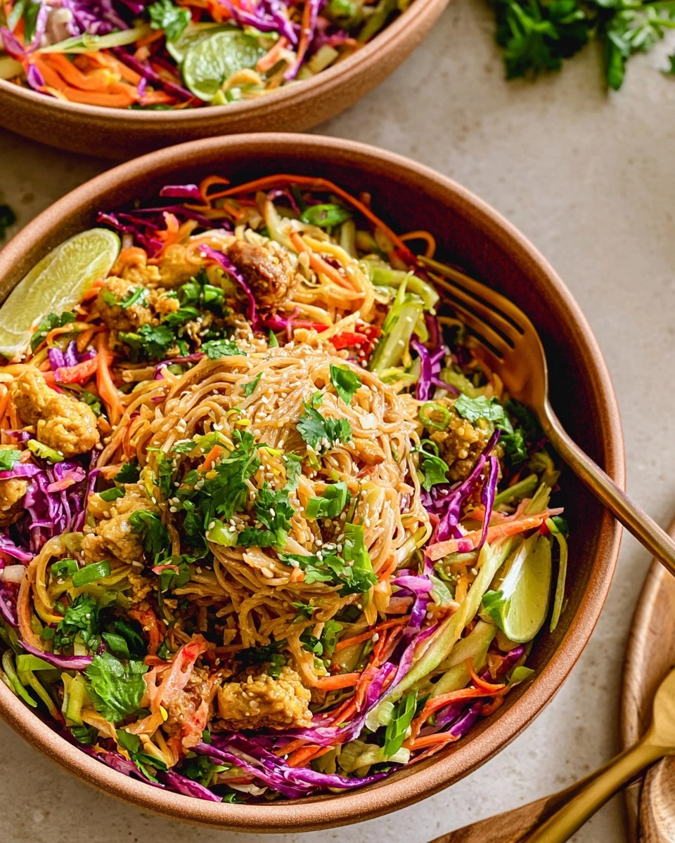 Spring Roll Noodle Salad (Great for Meal Prep!)