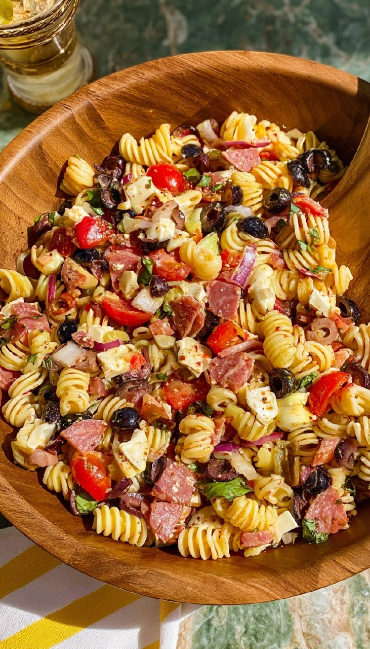 Antipasto Pasta Salad 140 Antipasto Pasta Salad