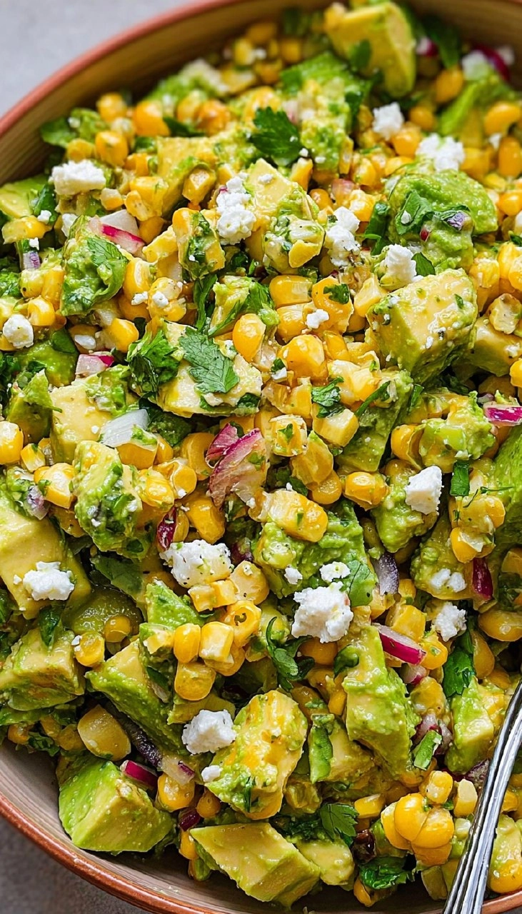 Avocado and Corn Salad 85 Avocado and Corn Salad