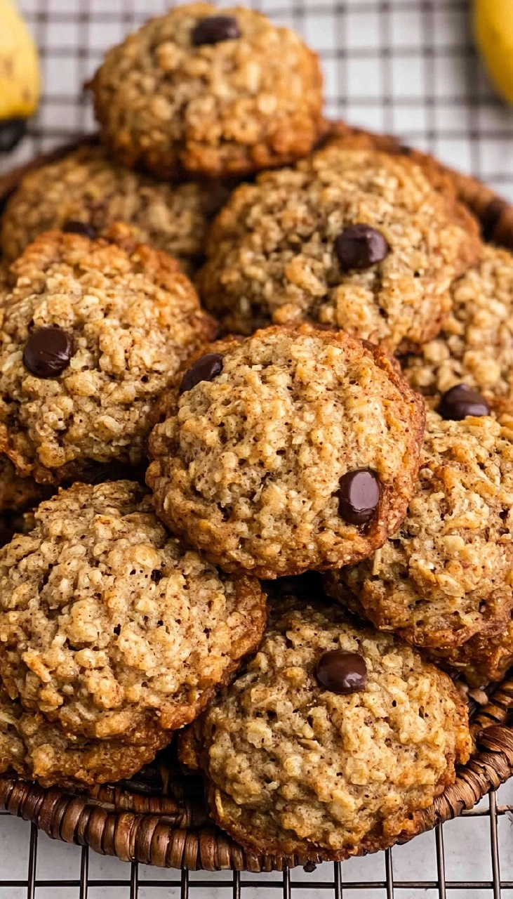 Banana Oatmeal Cookies