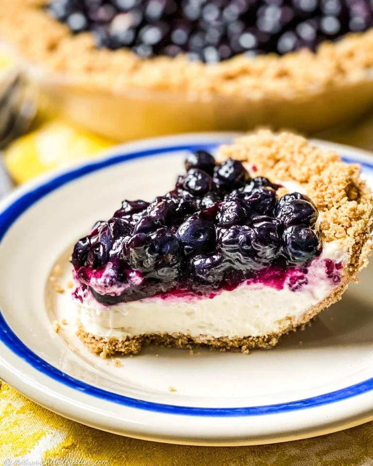 Blueberry-Cream-Cheese-Pie-No-Bake-Recipe