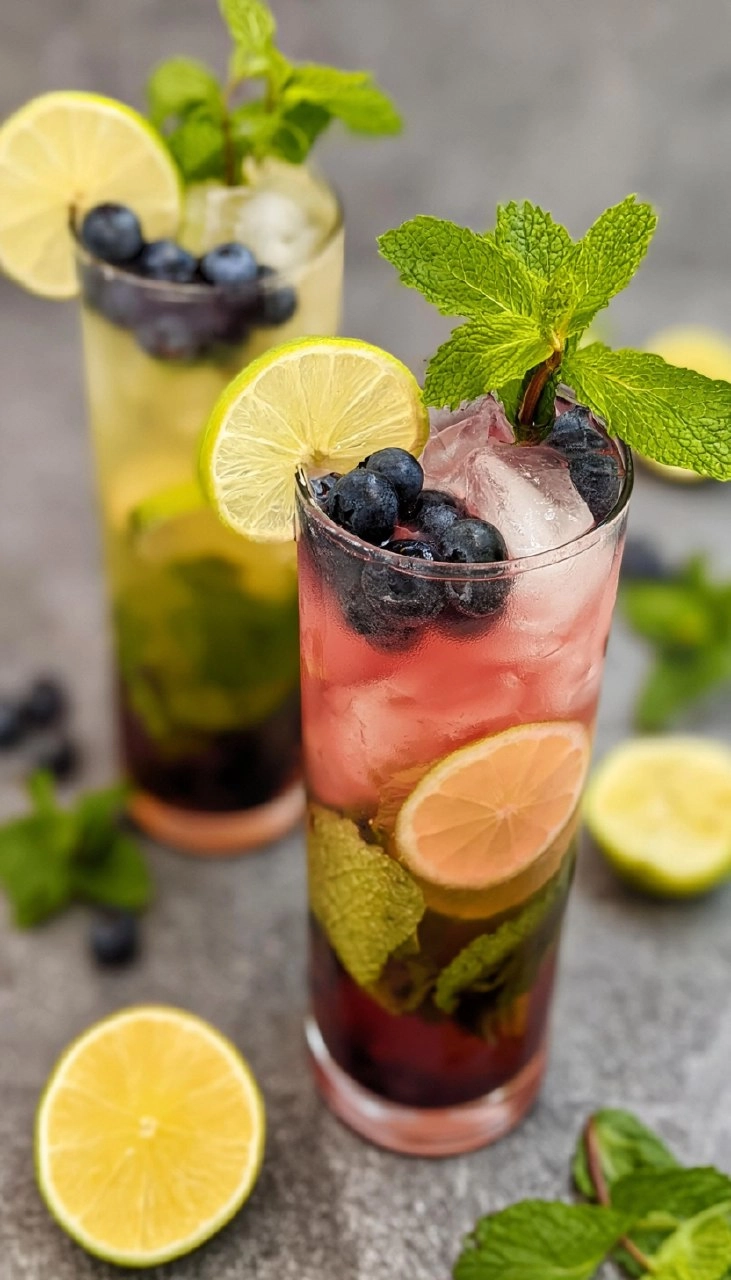 Blueberry Mojitos 75 Blueberry Mojitos