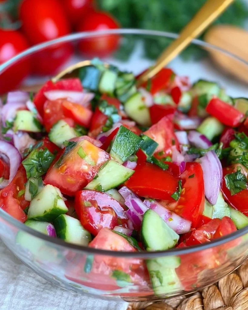Classic-Cucumber-Tomato-Salad-Recipe