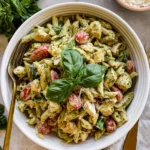 Creamy Chicken Pesto Pasta Salad 121 Creamy-Chicken-Pesto-Pasta-Salad-Recipe