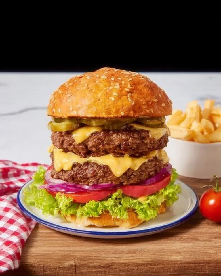 Double-Cheeseburger-Recipe