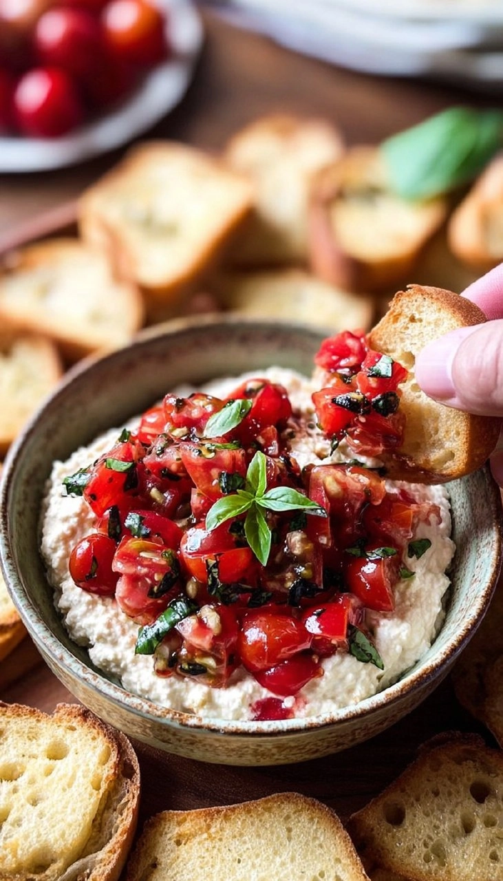 Easy Boursin Bruschetta Dip 85 Easy Boursin Bruschetta Dip