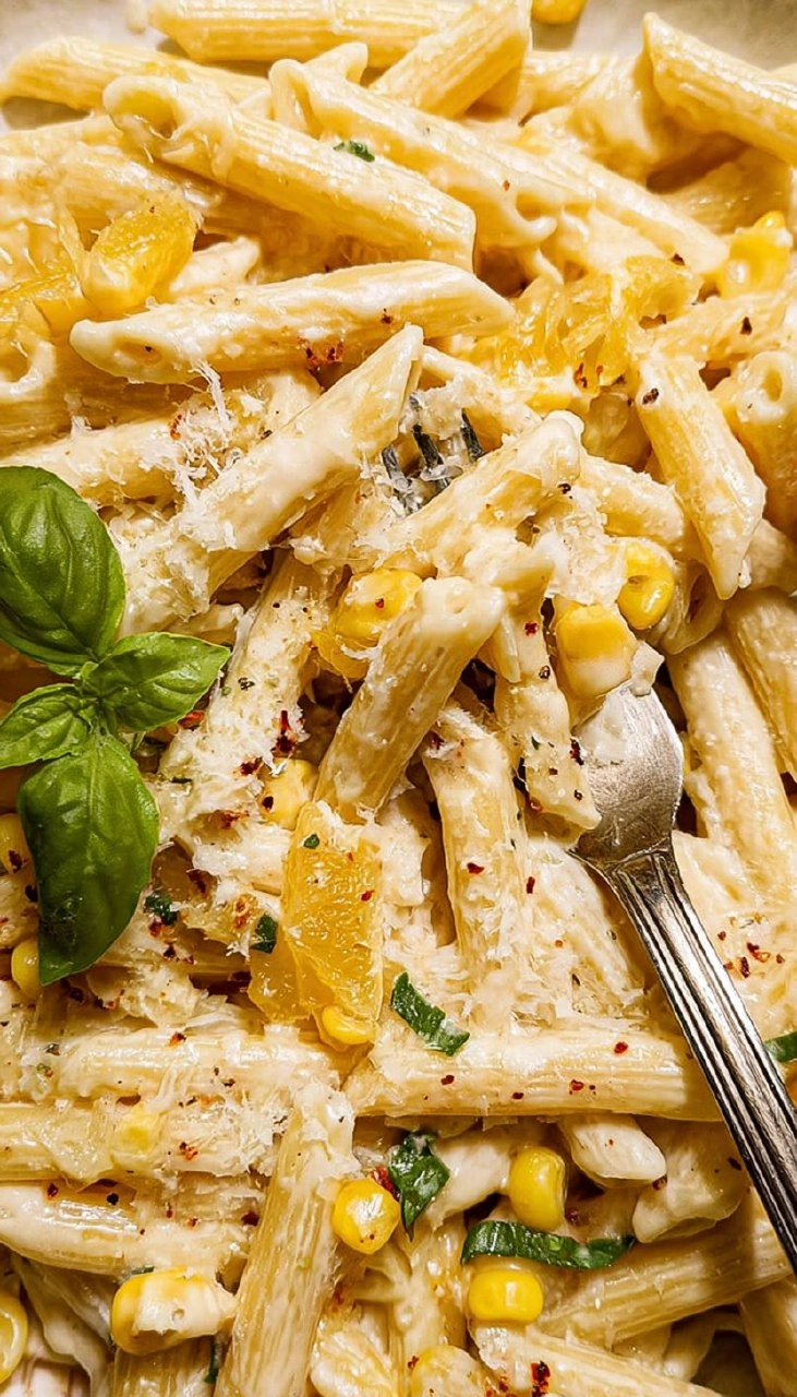 Easy Creamy Corn Pasta 95 Easy Creamy Corn Pasta