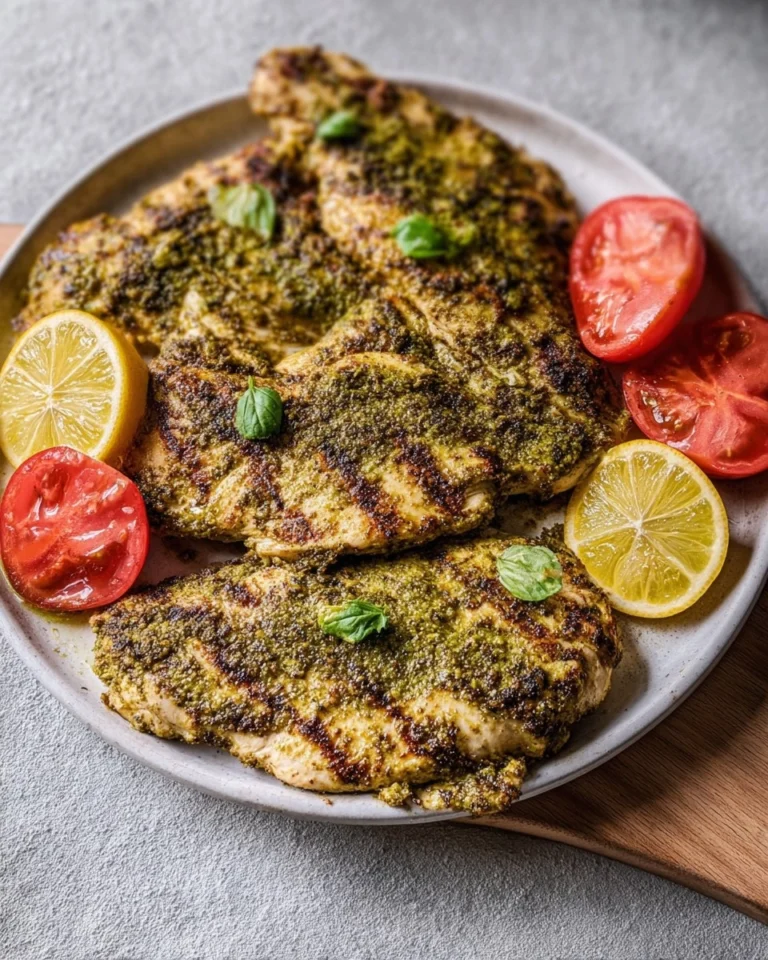 Grilled-Pesto-Chicken-Recipe